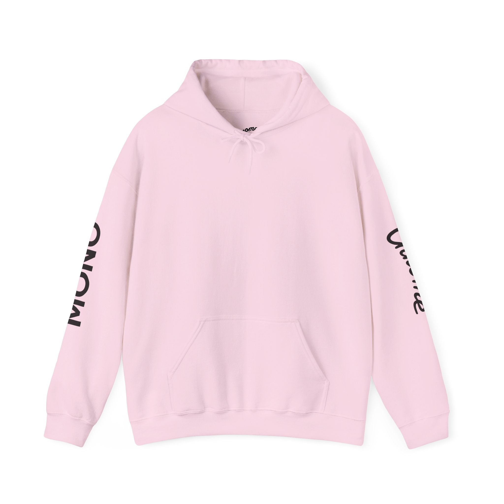 Hoodie — Minimal 'Chrome Mono' Logo Pullover