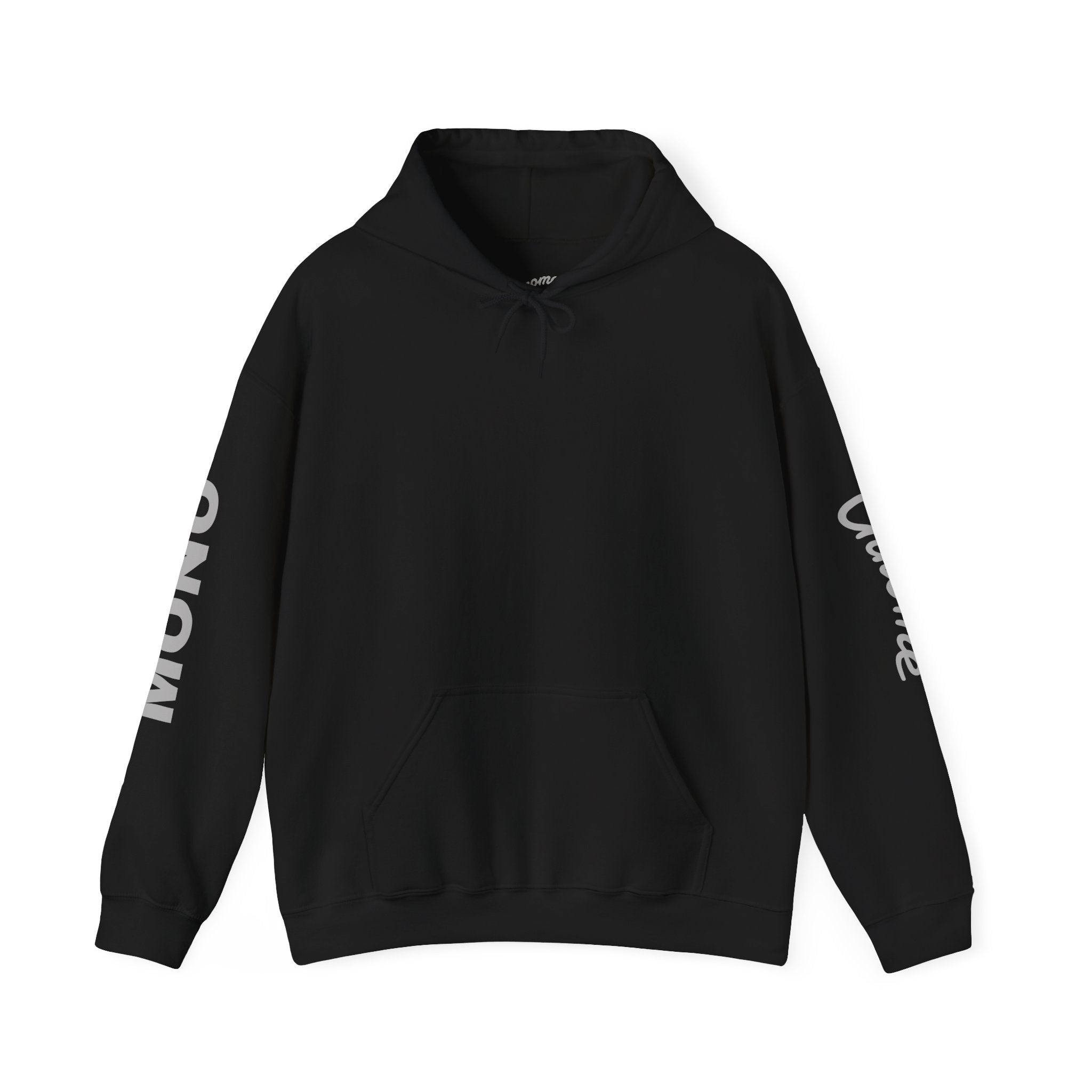 Hoodie — Minimal 'Chrome Mono' Logo Pullover