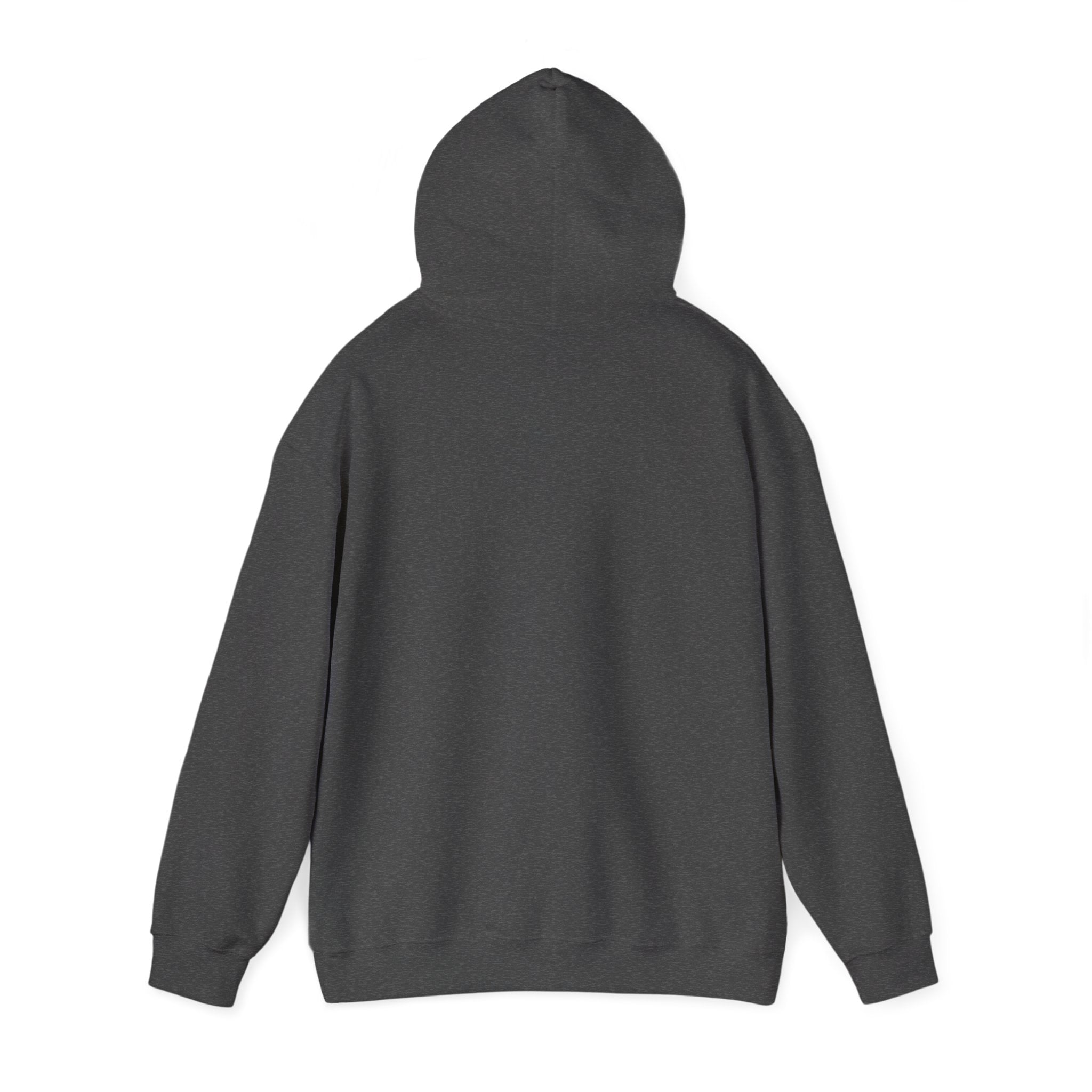 Mono Minimalist Hoodie – Simple Text Front Pullover