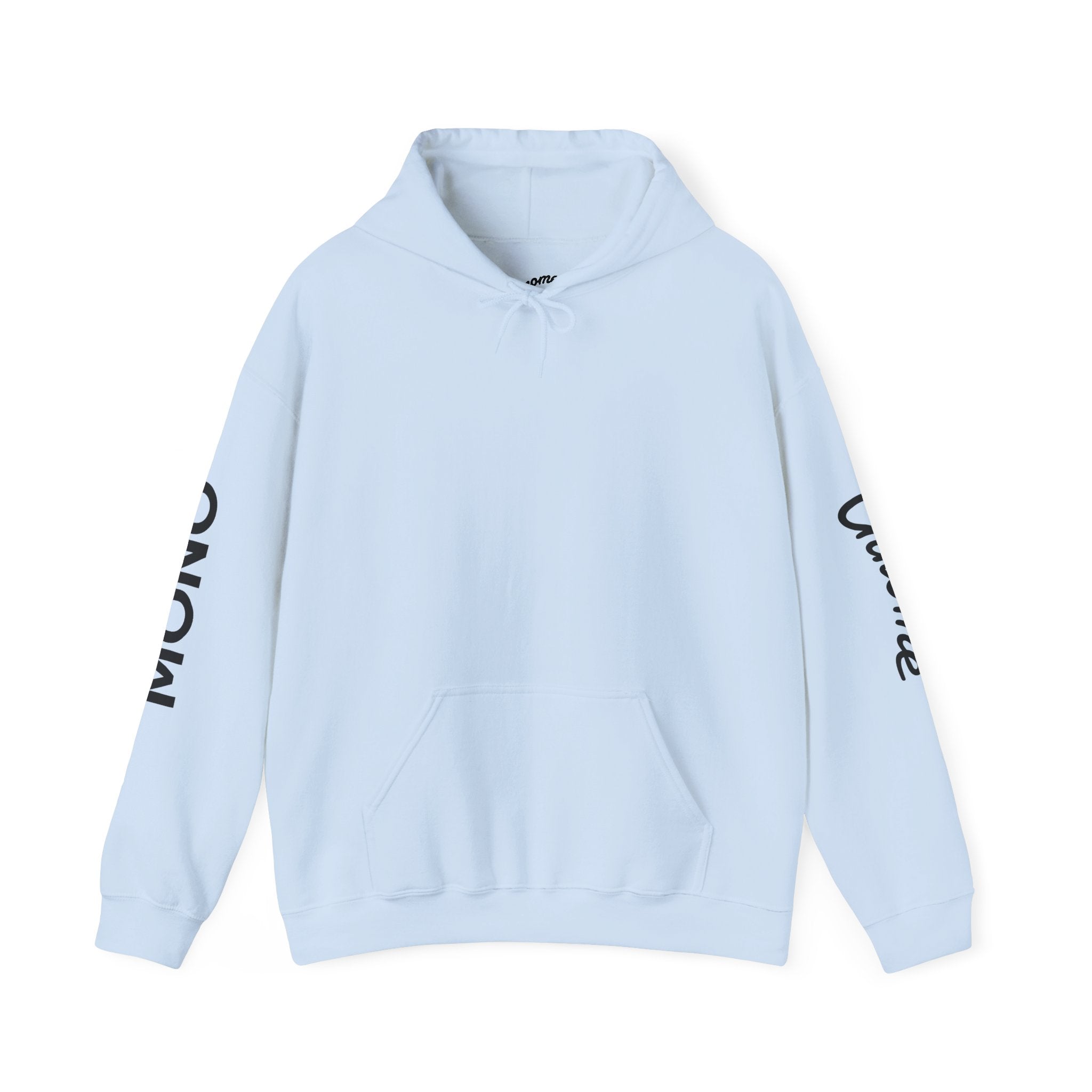 Hoodie — Minimal 'Chrome Mono' Logo Pullover