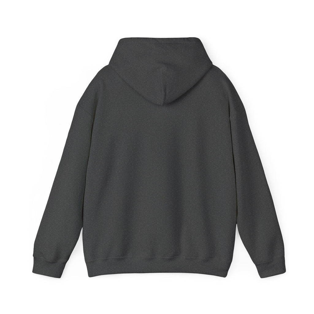 Mono Minimalist Hoodie – Simple Text Front Pullover
