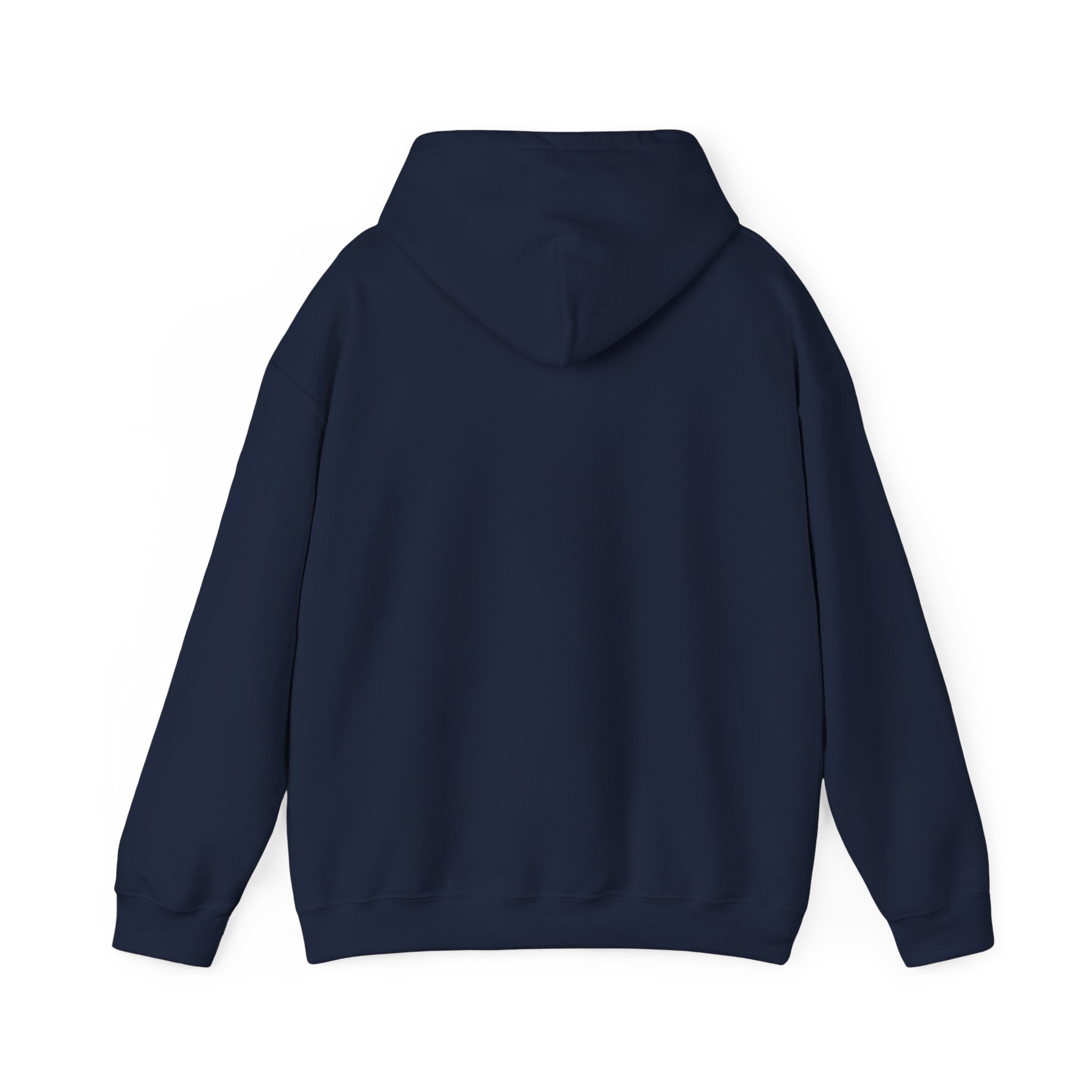 Mono Minimalist Hoodie – Simple Text Front Pullover