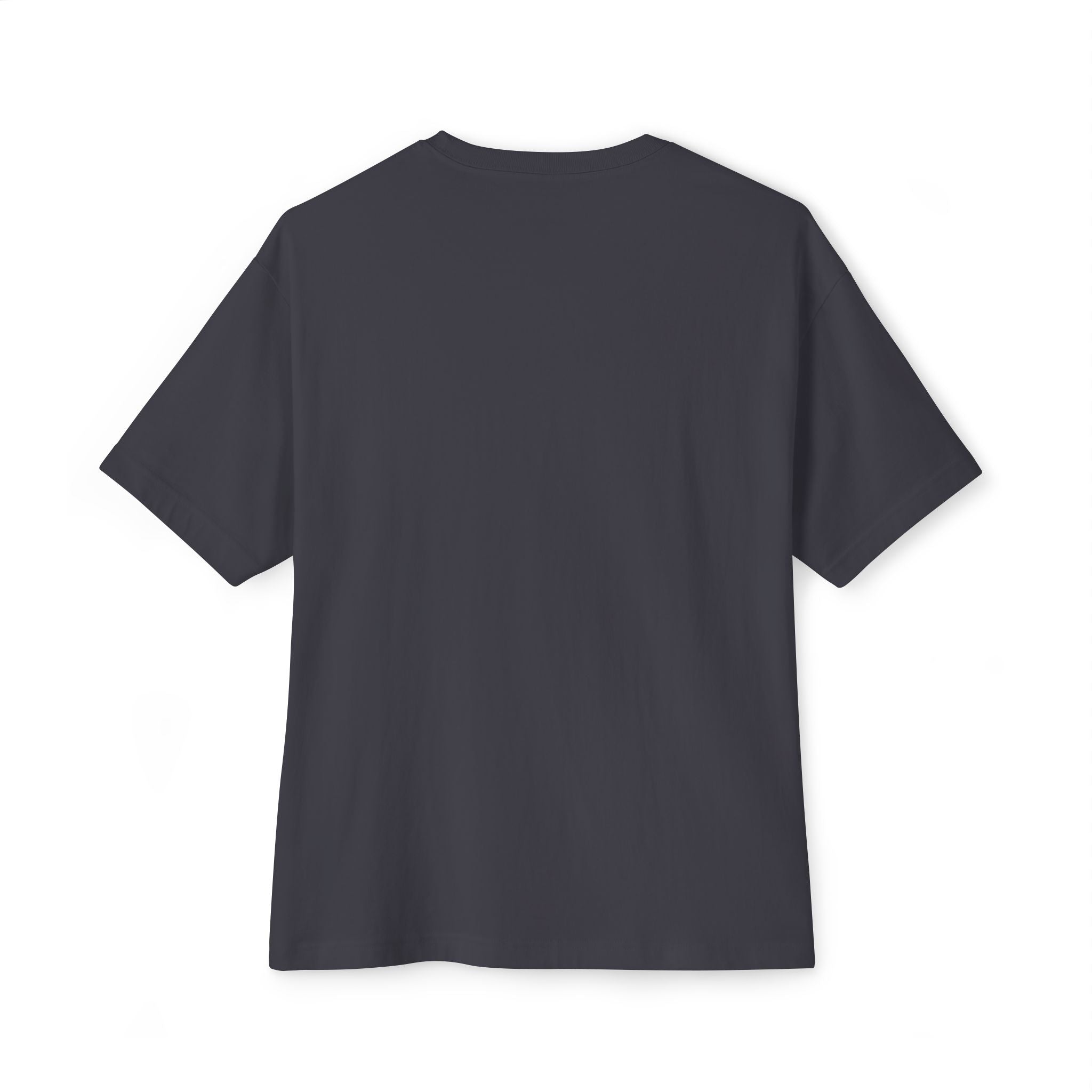 Mono Minimalist Tee — Simple Text Graphic Oversized T-Shirt